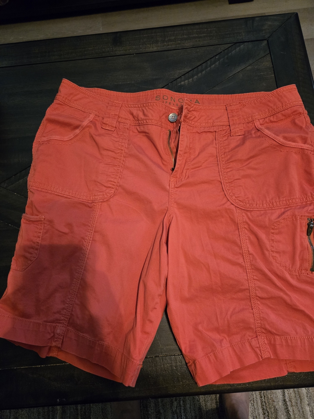 SONOMA Women's Coral Cargo Shorts
